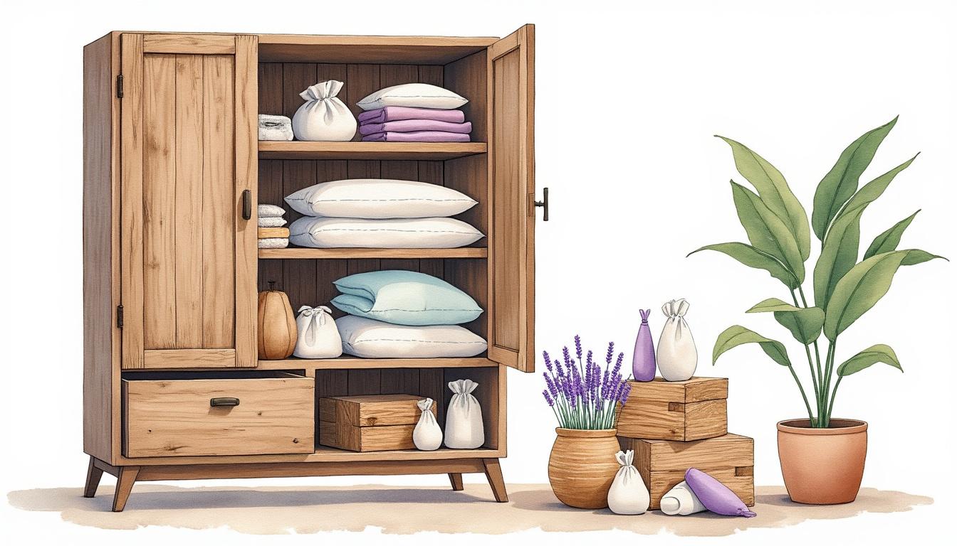 découvrez des astuces naturelles pour parfumer délicatement votre linge dans les armoires et profiter d'une fraîcheur douce et durable sans produits chimiques.