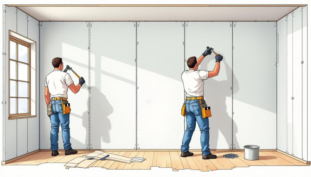 découvrez notre guide complet pour installer du placo sans utiliser de rails et obtenir des murs impeccables facilement et rapidement.