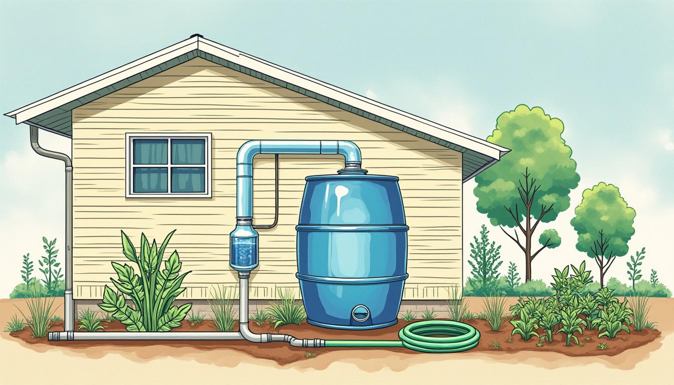 découvrez comment installer un récupérateur d’eau de pluie pour réaliser des économies d'eau et adopter des éco-gestes efficaces au jardin.