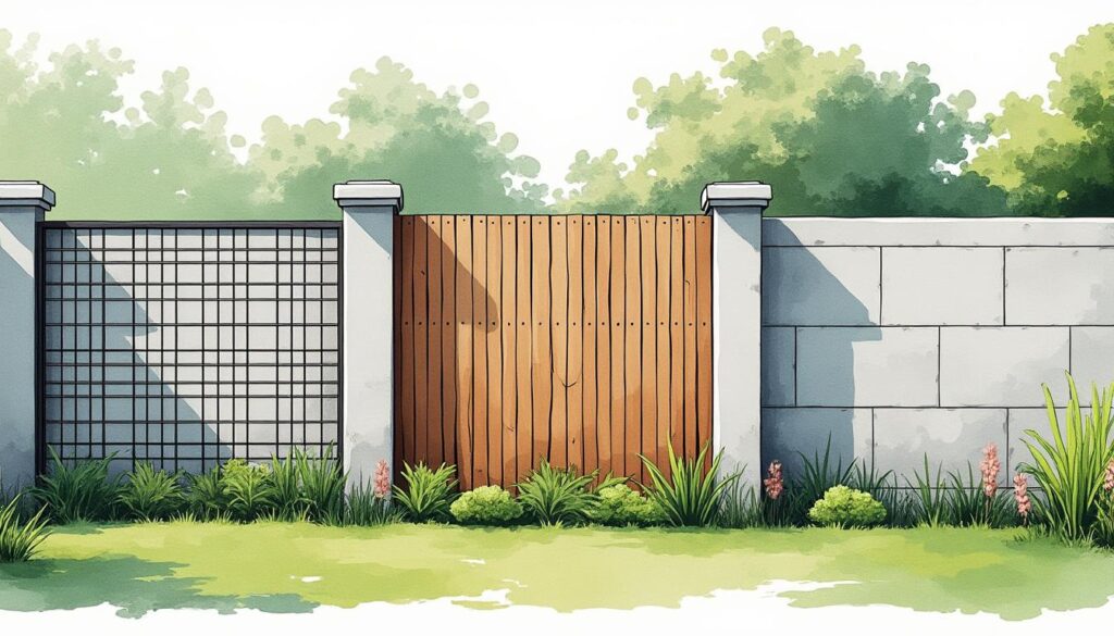 découvrez comment choisir la clôture idéale pour votre jardin parmi les options populaires : grillage, bois ou béton, en fonction de vos besoins et de votre style.