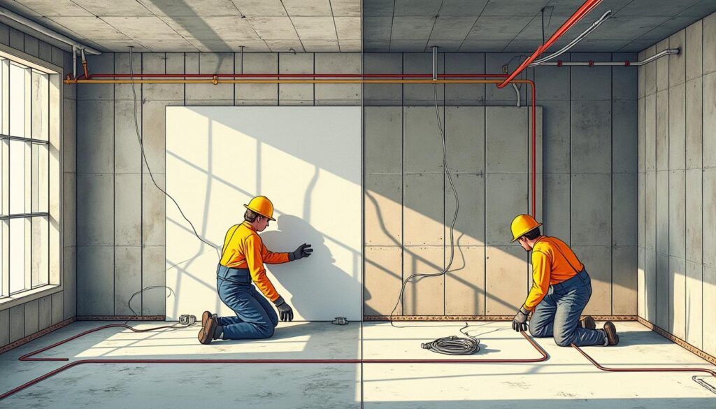 découvrez l'ordre idéal entre électricité et isolation pour organiser efficacement votre chantier et garantir des travaux réussis.