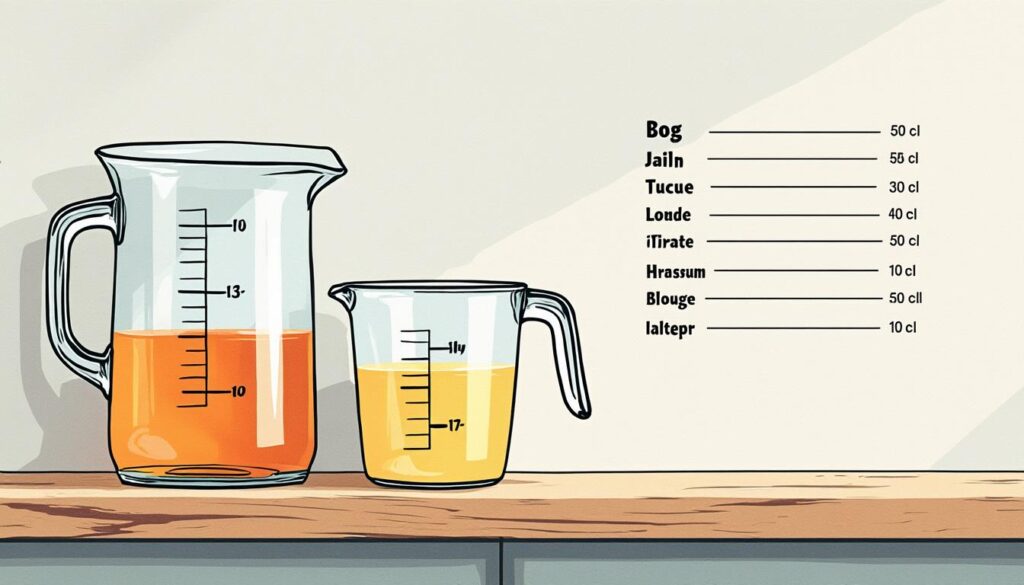 découvrez une conversion rapide de 50 cl en ml avec un tableau de référence pratique pour faciliter vos mesures en cuisine.