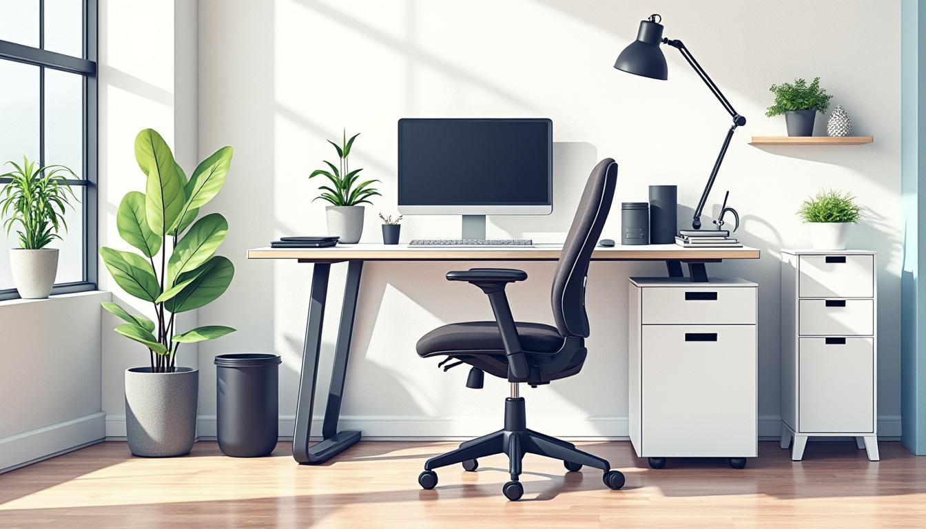 découvrez comment aménager un bureau ergonomique à la maison pour améliorer votre confort, augmenter votre productivité et protéger votre santé au quotidien.