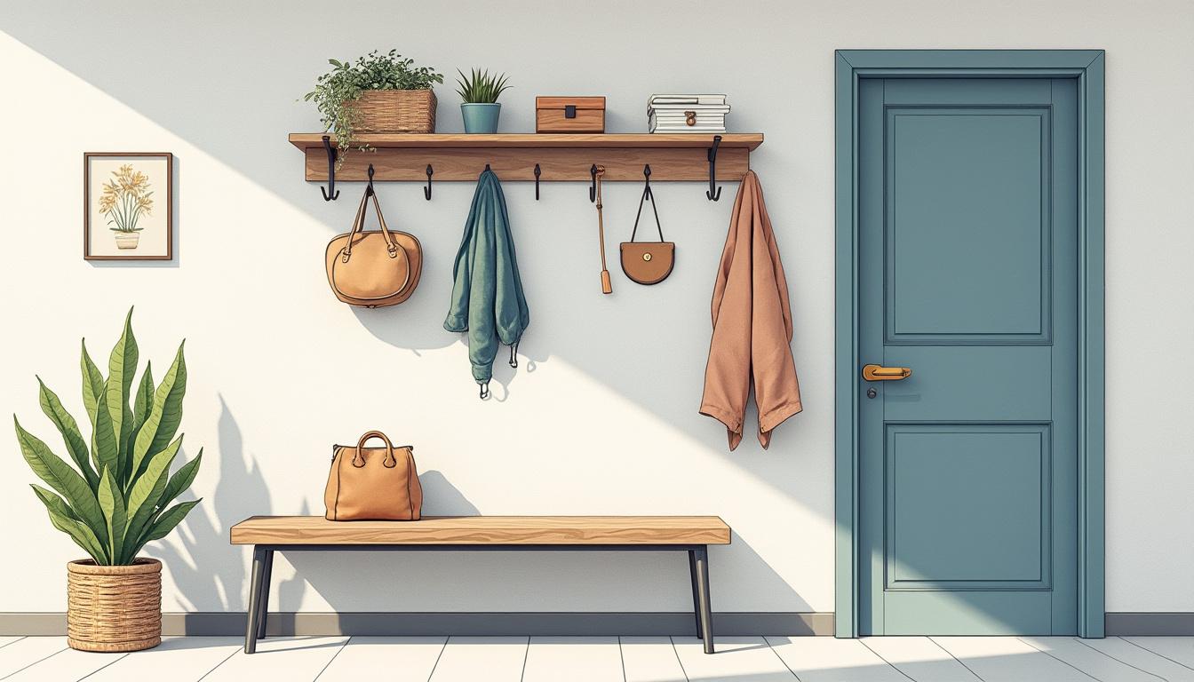 découvrez comment optimiser l'entrée de votre maison avec des astuces de rangement pratiques et des idées déco pour un espace accueillant et organisé.