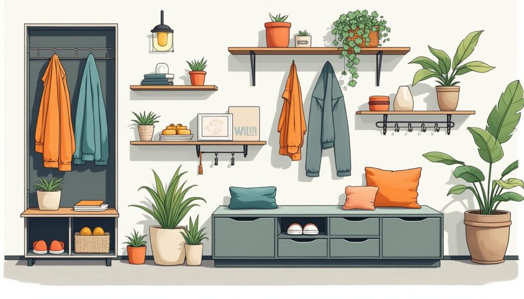 découvrez nos astuces de rangement et idées déco pour optimiser l'entrée de votre maison et créer un espace accueillant et fonctionnel.