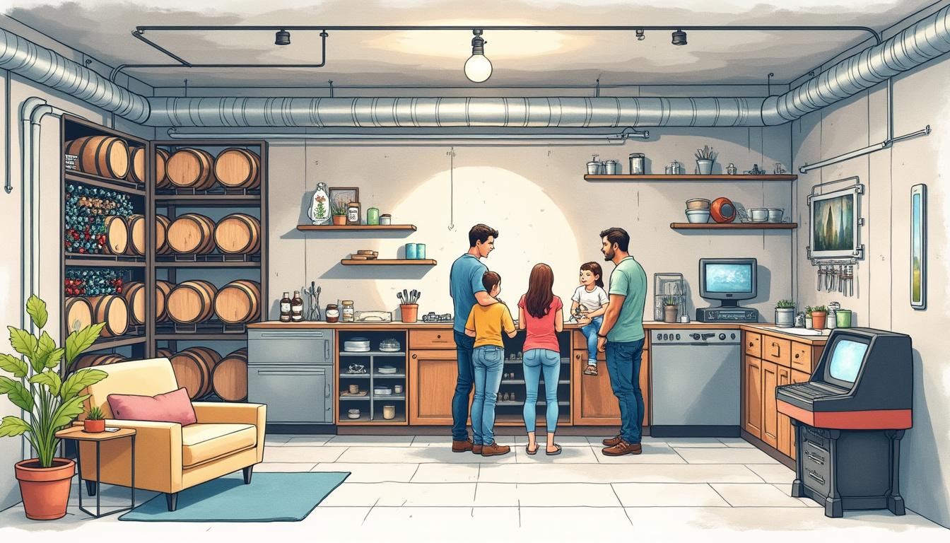 découvrez des idées inspirantes pour transformer votre sous-sol en cave à vin, atelier créatif ou espace détente et optimisez cet espace selon vos envies.