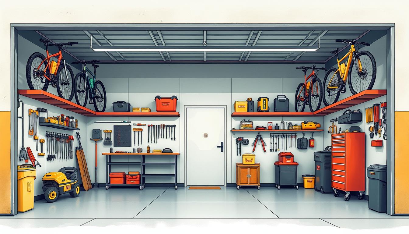 découvrez 25 conseils ingénieux pour optimiser votre garage et maximiser l'espace de manière pratique et efficace. transformez votre garage en un espace organisé et fonctionnel dès aujourd'hui.