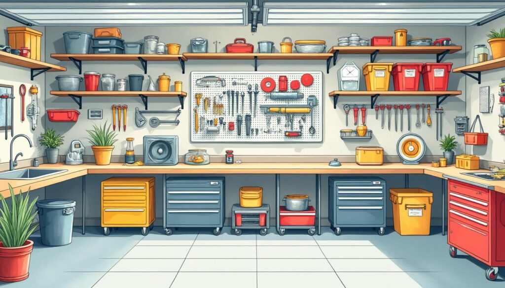 découvrez 25 astuces ingénieuses pour optimiser l'espace de votre garage et maximiser son rangement efficacement.