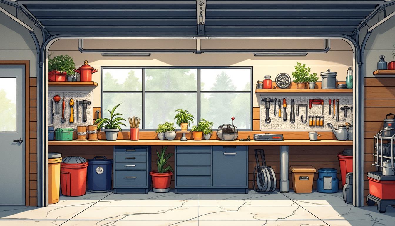 découvrez comment transformer votre garage en atelier fonctionnel grâce à notre guide complet sur l'aménagement optimal et les outils indispensables pour tous vos projets.