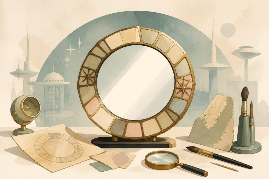 découvrez l'histoire fascinante du miroir line vautrin, apprenez à estimer sa valeur et obtenez des conseils essentiels pour identifier une pièce authentique.