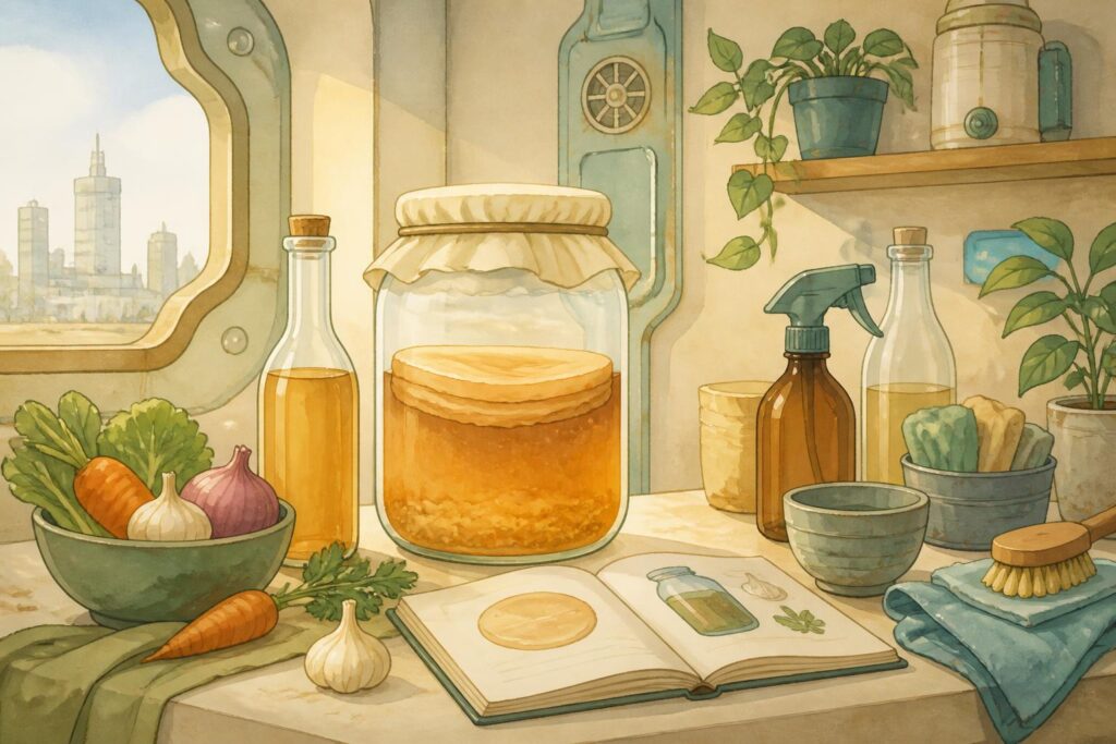 découvrez ce qu'est la mère vinaigre, ses bienfaits et comment l'utiliser efficacement en cuisine ainsi que pour l'entretien naturel de votre maison.