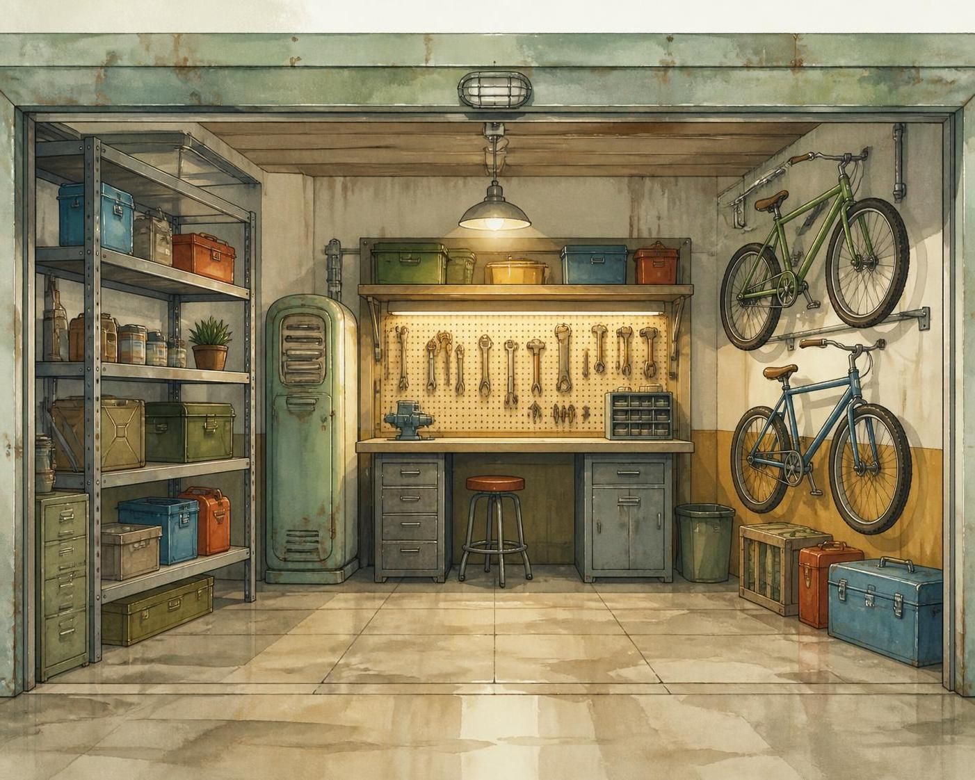 découvrez des astuces ingénieuses de rangement pour optimiser l'espace de votre garage et organiser efficacement votre matériel.