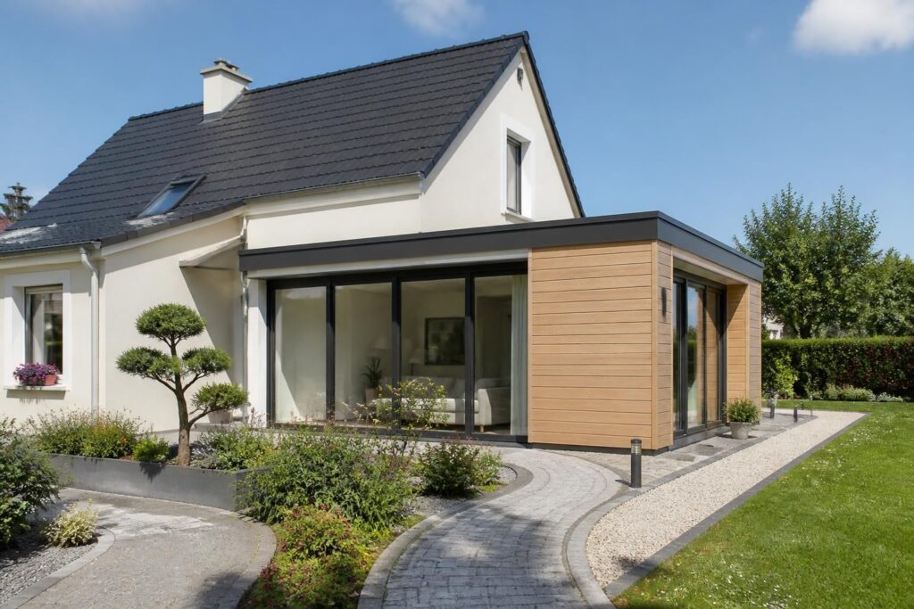 découvrez si un permis de construire est nécessaire pour ajouter une extension de maison de 20 m² et les démarches à suivre pour concrétiser votre projet en toute légalité.