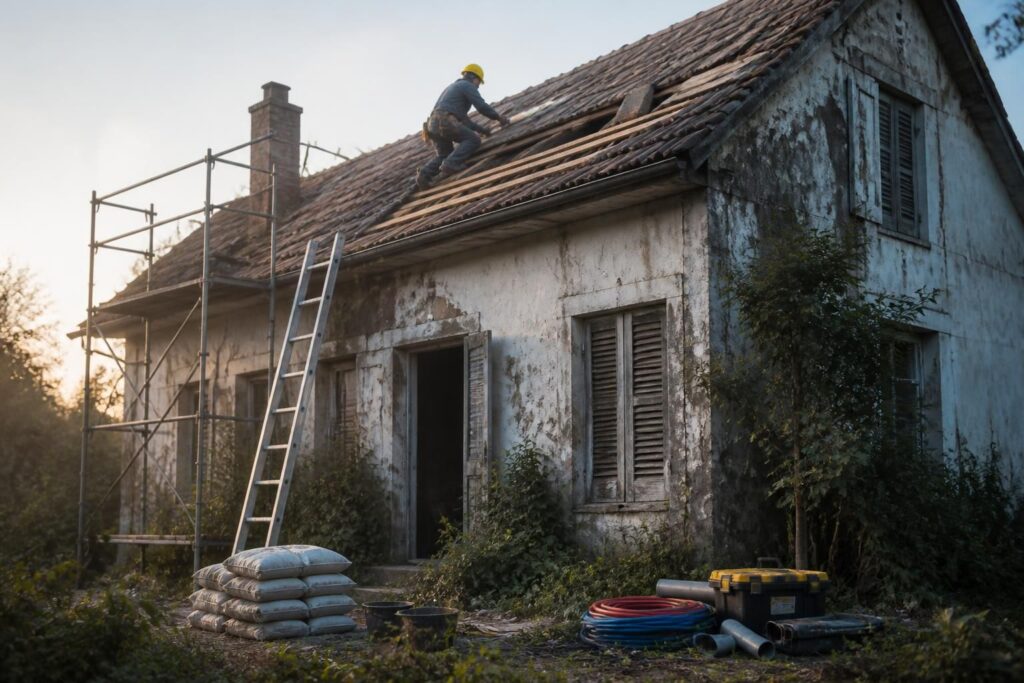 découvrez les travaux prioritaires à réaliser pour remettre en état une maison restée inhabitée plusieurs années et garantir sécurité et confort.