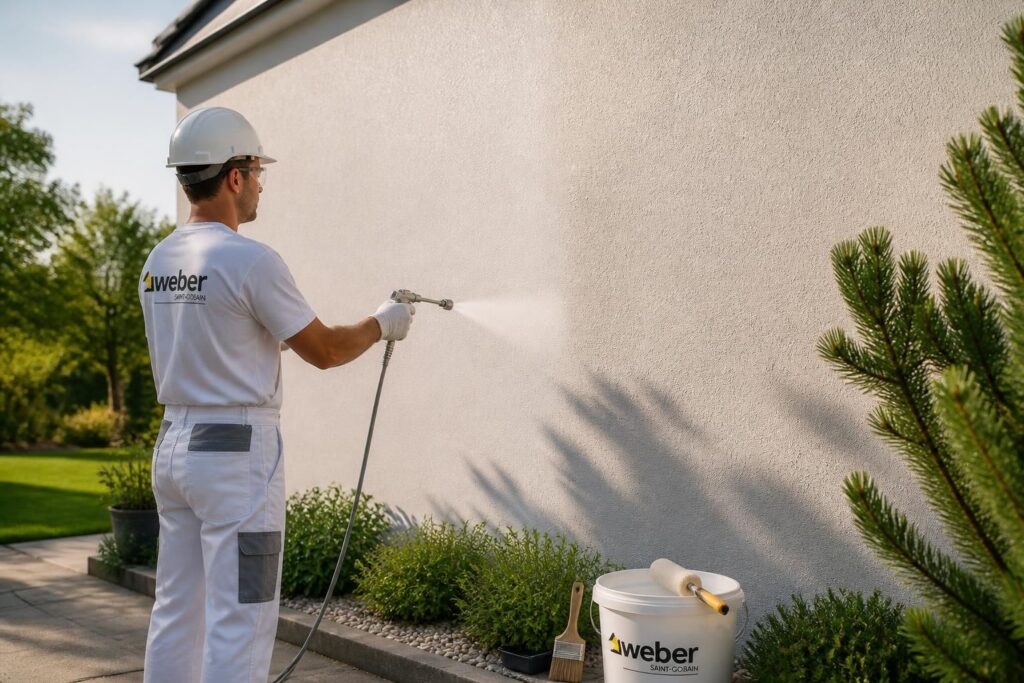 découvrez nos conseils pratiques pour éviter les auréoles sur un crépi extérieur weber et préserver l'apparence impeccable de vos murs.