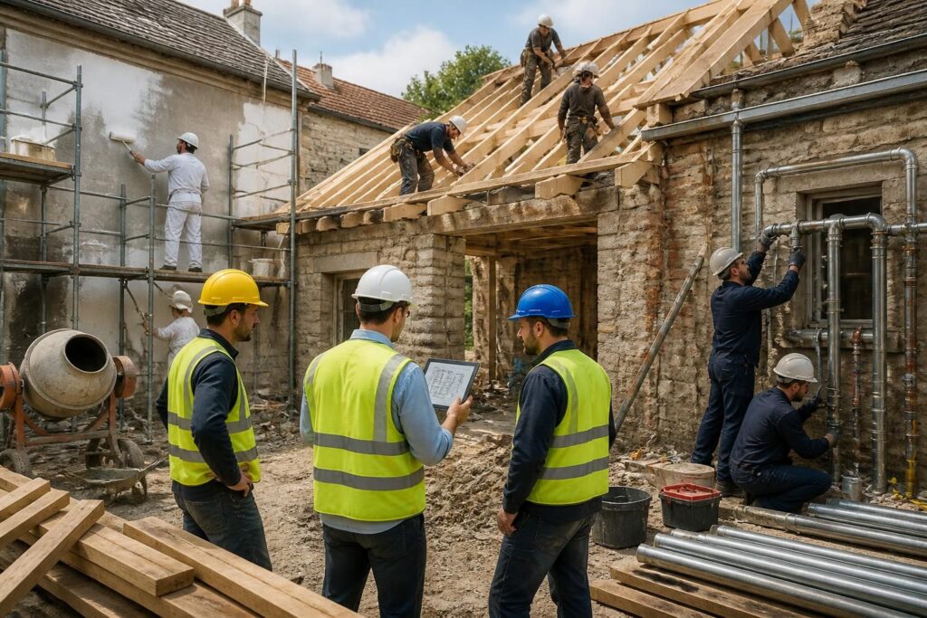 découvrez comment coordonner efficacement plusieurs corps de métier sur un chantier de rénovation pour garantir fluidité, qualité et respect des délais.