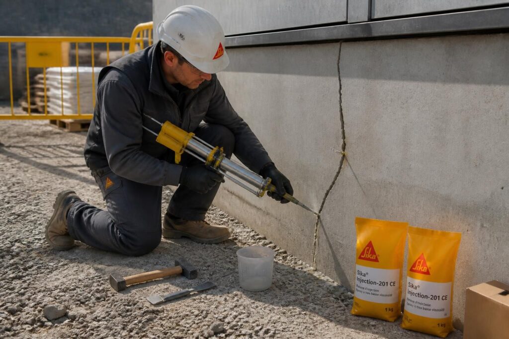 découvrez comment réparer efficacement une fondation fissurée grâce à la résine sika, avec un guide étape par étape pour assurer la solidité et la durabilité de votre construction.