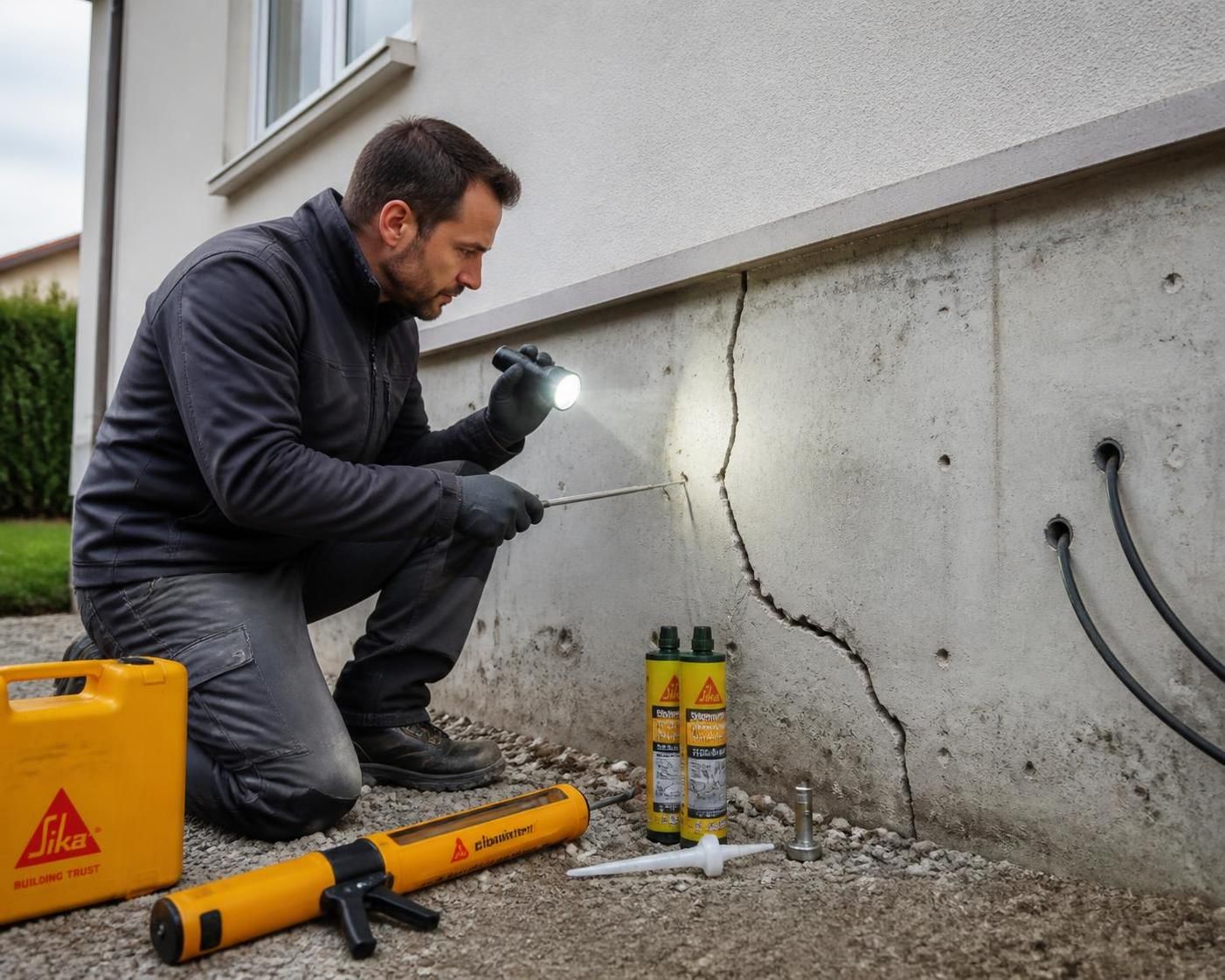 découvrez comment réparer efficacement une fondation fissurée grâce à la résine sika. guide pratique étape par étape pour assurer la solidité et la durabilité de vos fondations.