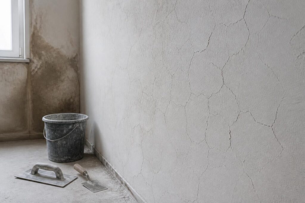 découvrez les raisons courantes pour lesquelles votre enduit mural se fissure après le séchage et apprenez comment éviter ce problème pour des murs lisses et durables.