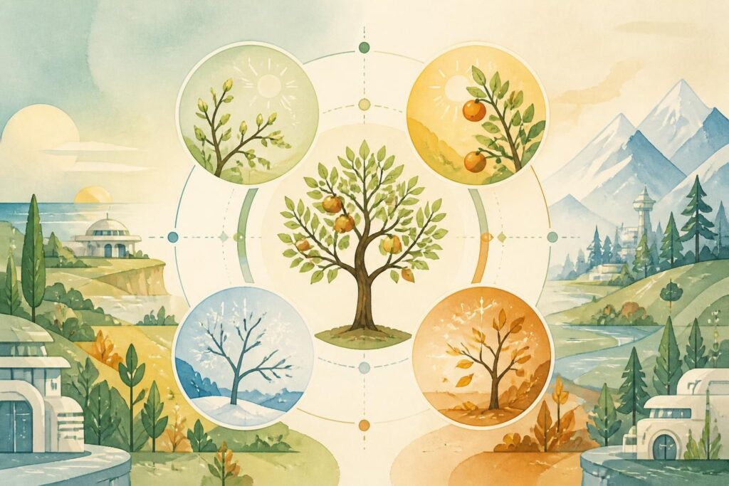découvrez comment choisir le moment parfait pour planter un arbre fruitier adapté à votre climat grâce à notre guide essentiel, pour une croissance optimale et une récolte abondante.