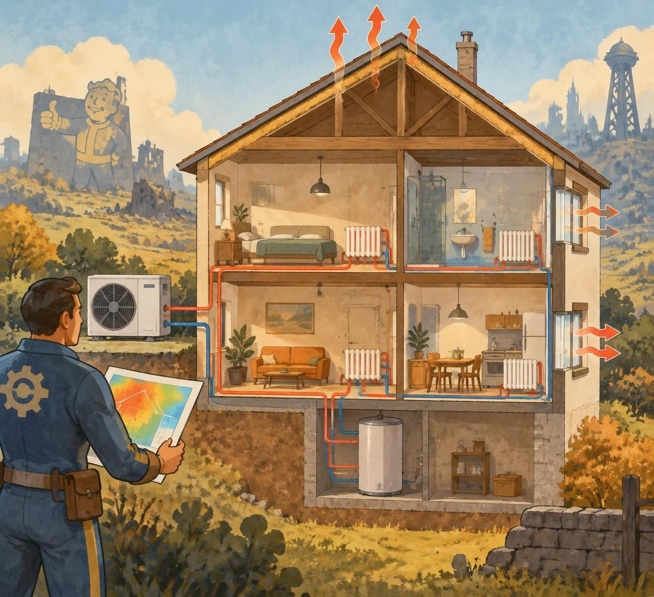 découvrez comment choisir la puissance idéale de votre pompe à chaleur air/eau selon votre logement, pour un confort thermique optimal et des économies d’énergie.