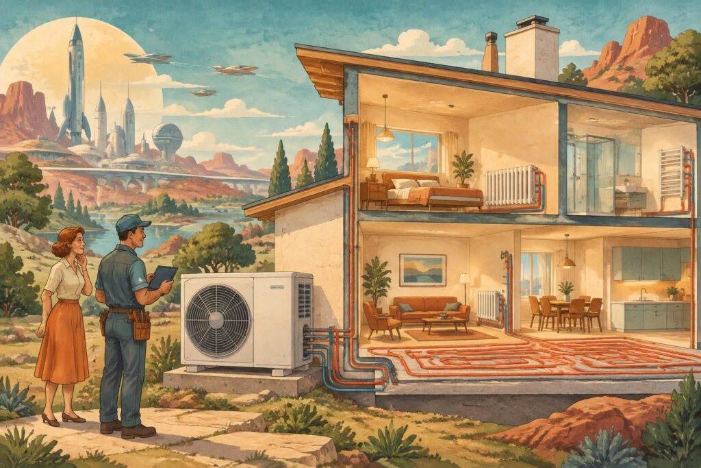 découvrez comment choisir la puissance idéale de votre pompe à chaleur air/eau selon votre logement, pour un confort thermique optimal et des économies d’énergie.